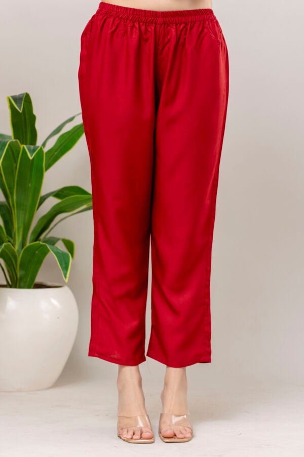 Chic Straight-Leg Pants