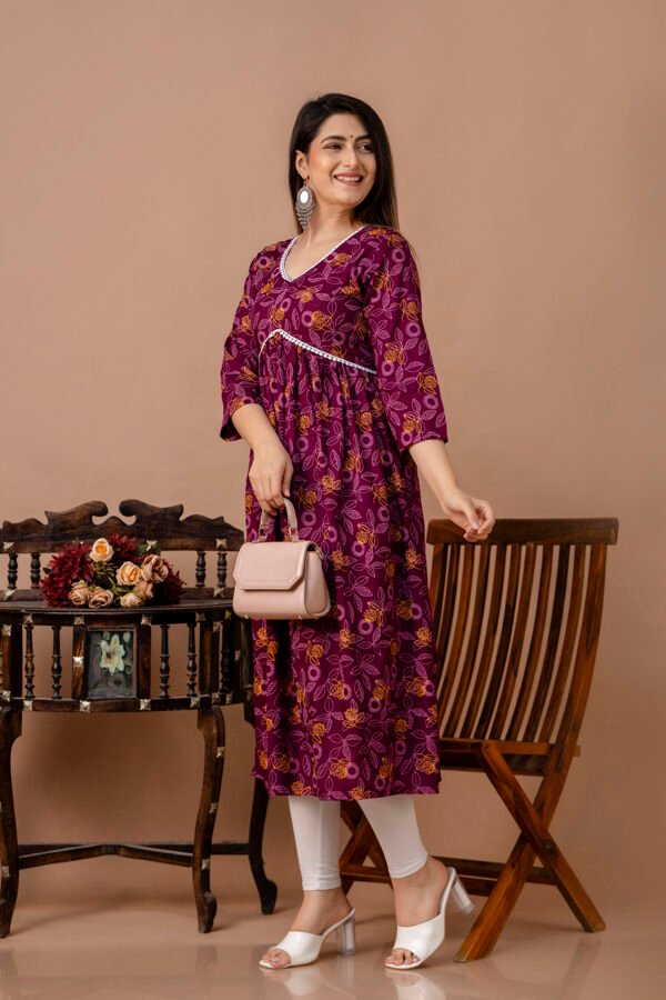 Heritage Bloom Kurta - Image 5