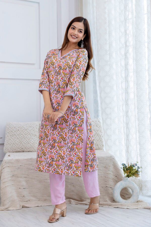 Classic Charm Kurta Set - Image 3