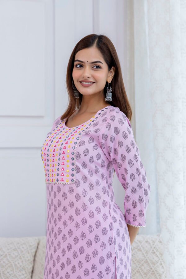 Fusion Flare Kurta Set - Image 6