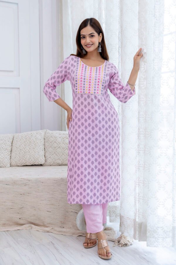 Fusion Flare Kurta Set - Image 5